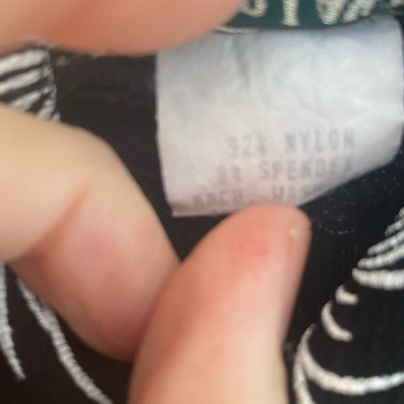 Frazier Lawrence Womens Slinky Asian Print Black Y2k Turtleneck Top Size Medium - Picture 8 of 9